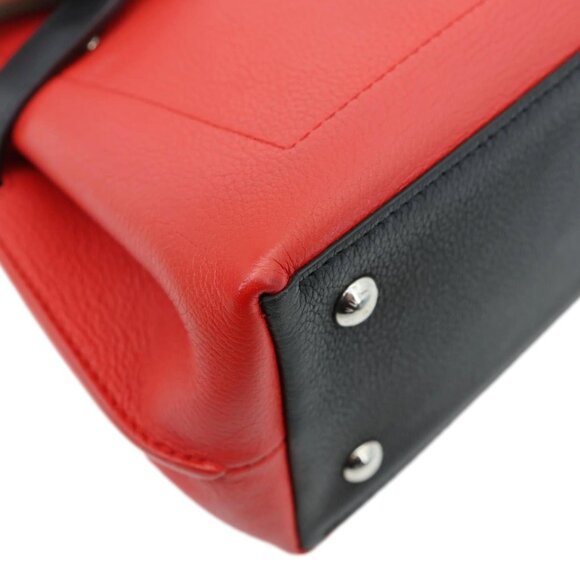 Louis Vuitton  Lockme Ever Leather Crossbody Bag Red - Picture 7 of 14